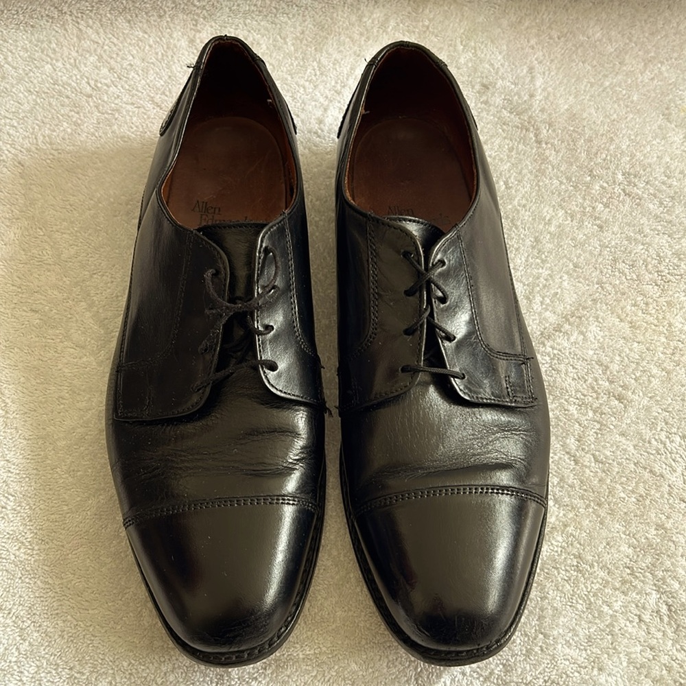 *FINAL SALE* Allen Edmonds Park Avenue Cap-toe Oxford Dress Shoe Black - Size 12
